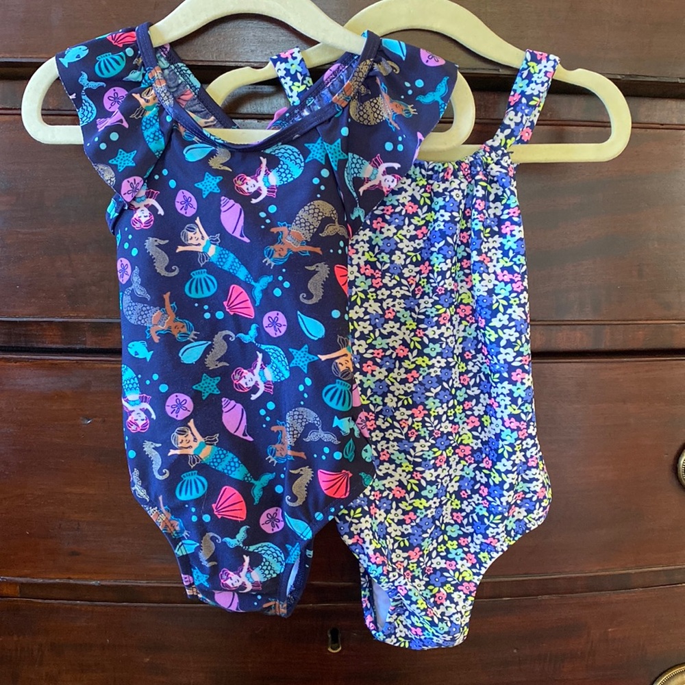 18-24 Month Toddler/Baby Girl One-Piece Swim Bundle